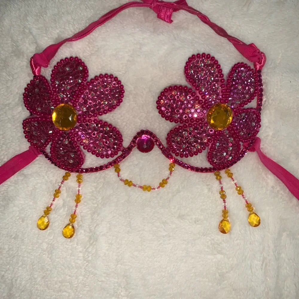 Swavorski crystal daisy rave bra - Picture 2 of 5